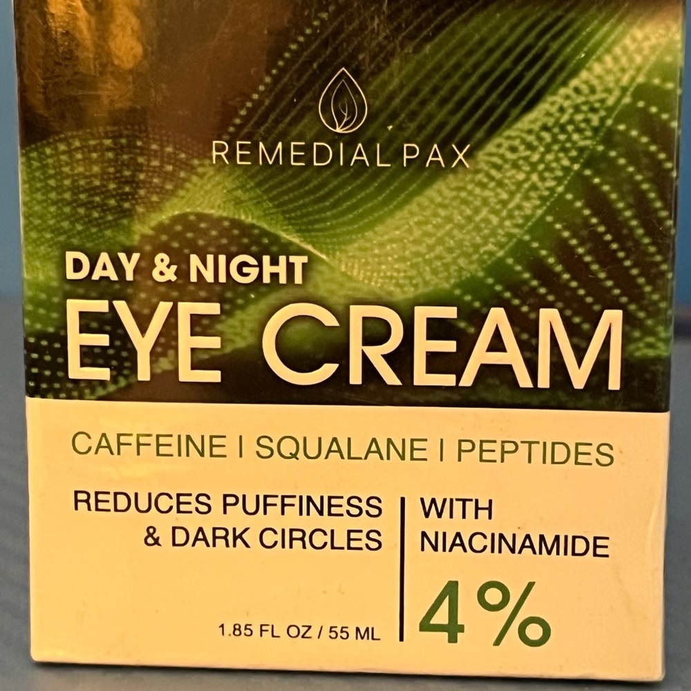 Remedial Pax Day & Night Eye Cream-Gentle under eyes-works great. 1.7oz Exp 3/28